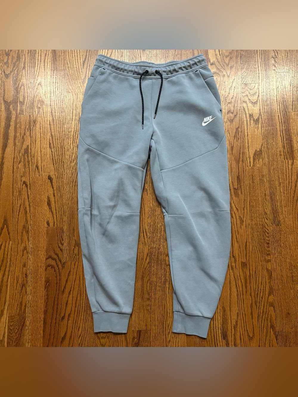 Nike Tech Fleece Joggers Mens Medium Sportswear Gray DV0538-073 Gym Active